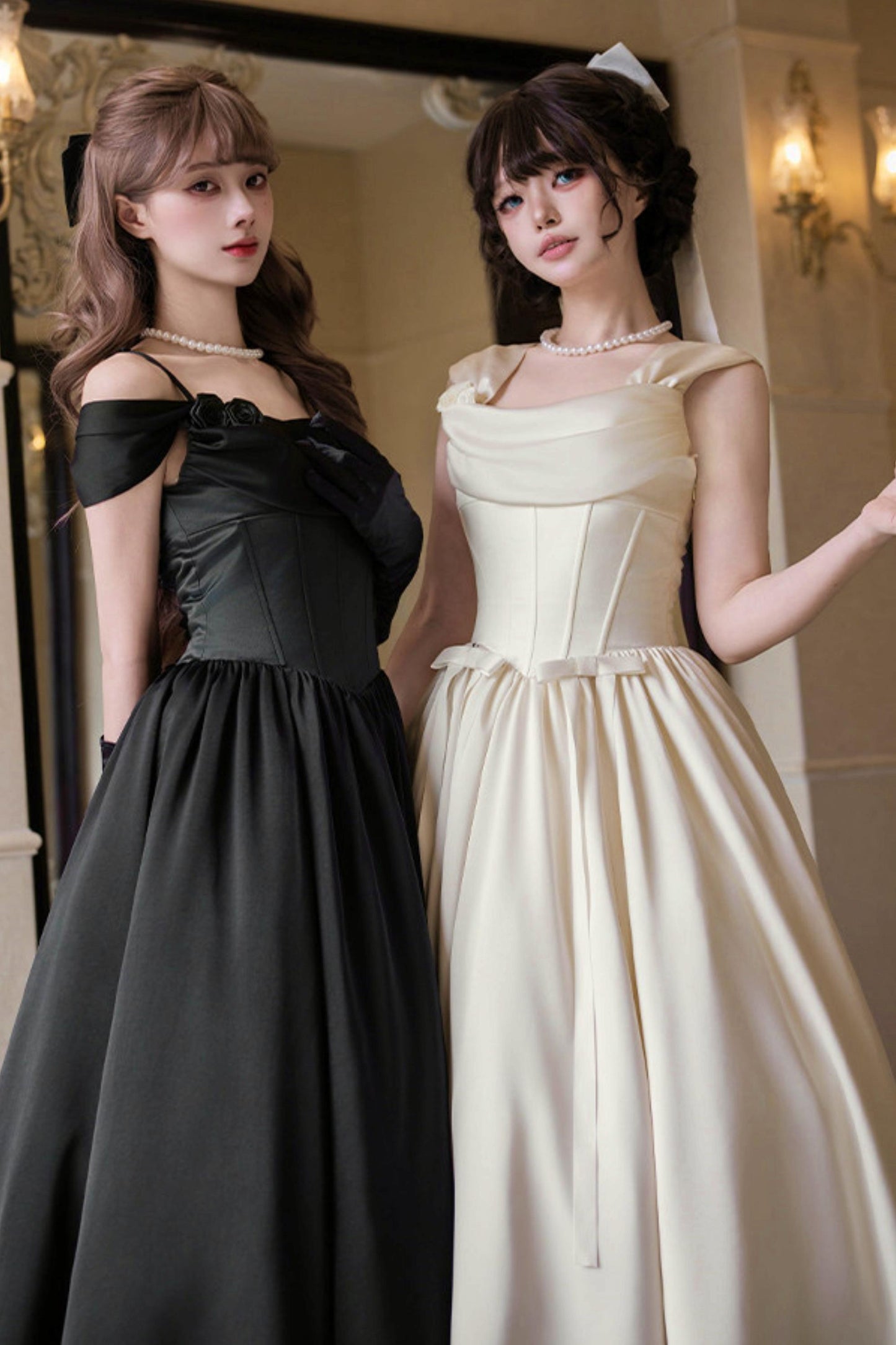 Retro Classic Waisted Dress + Accessories