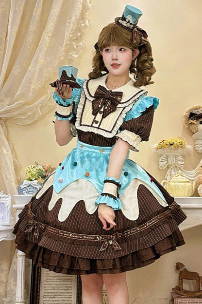Mint Chocolate Lolita Dress + Accessories