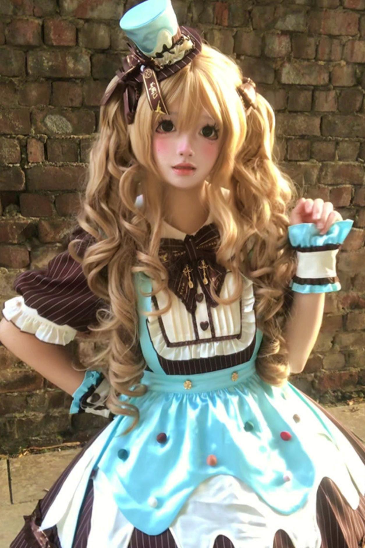 Mint Chocolate Lolita Dress + Accessories