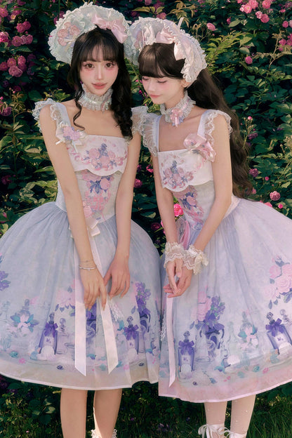 ミスティローズプリンセスドールロリータドレス+トップス+アクセサリー