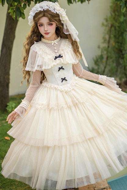 [Pre-Order] White Princess Dress + Accessories