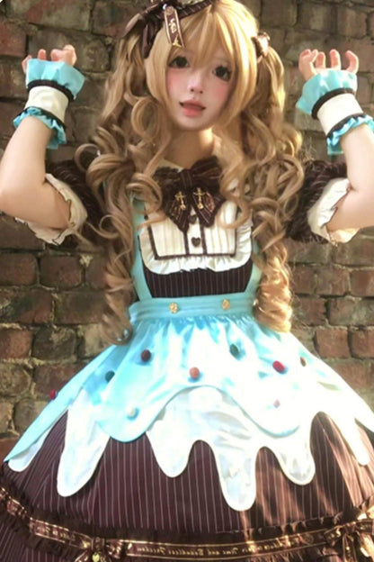 Mint Chocolate Lolita Dress + Accessories