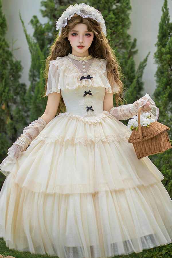 [Pre-Order] White Princess Dress + Accessories