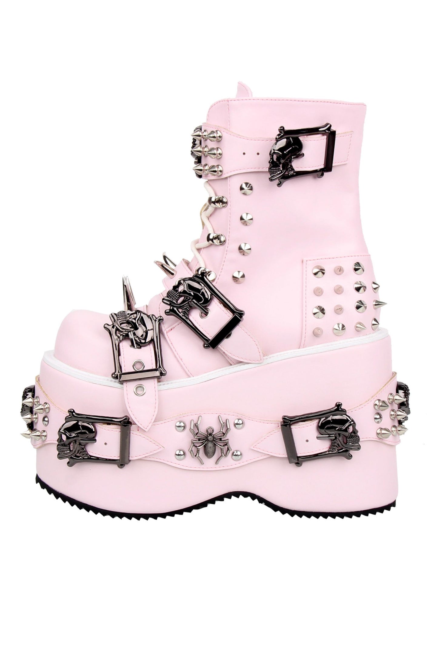 Lolita Punk Round-Toe Boots