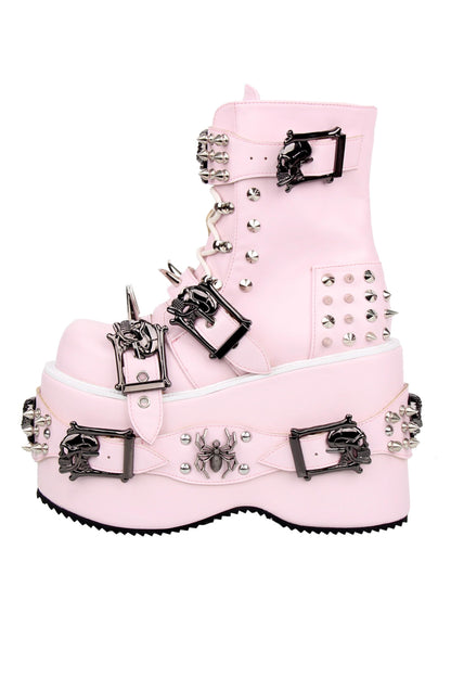 Lolita Punk Round-Toe Boots
