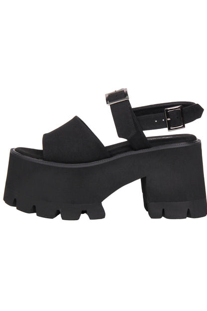 Lolita-Punk-Plateausandalen