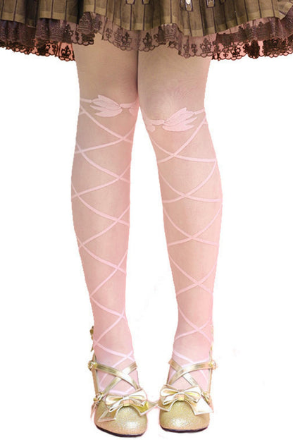 Angel Lace Sheer Tights