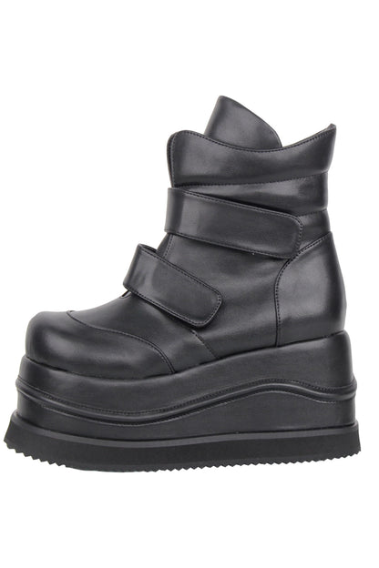 Punk-Klettverschluss-Plateau-Stiefel