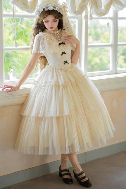 [Pre-Order] White Princess Dress + Accessories