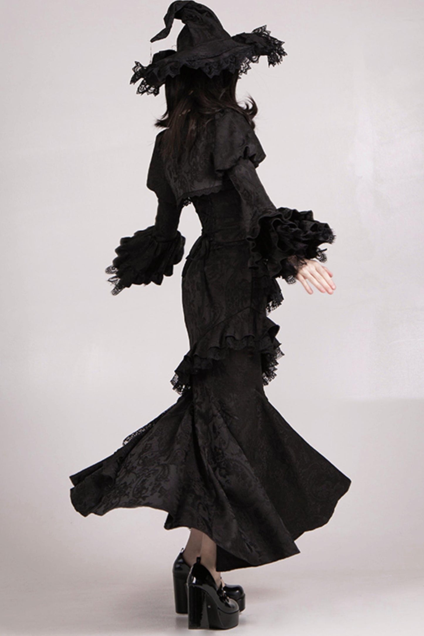 【予約商品】ソーサレスコルセットアンサンブルロリータセットアップ