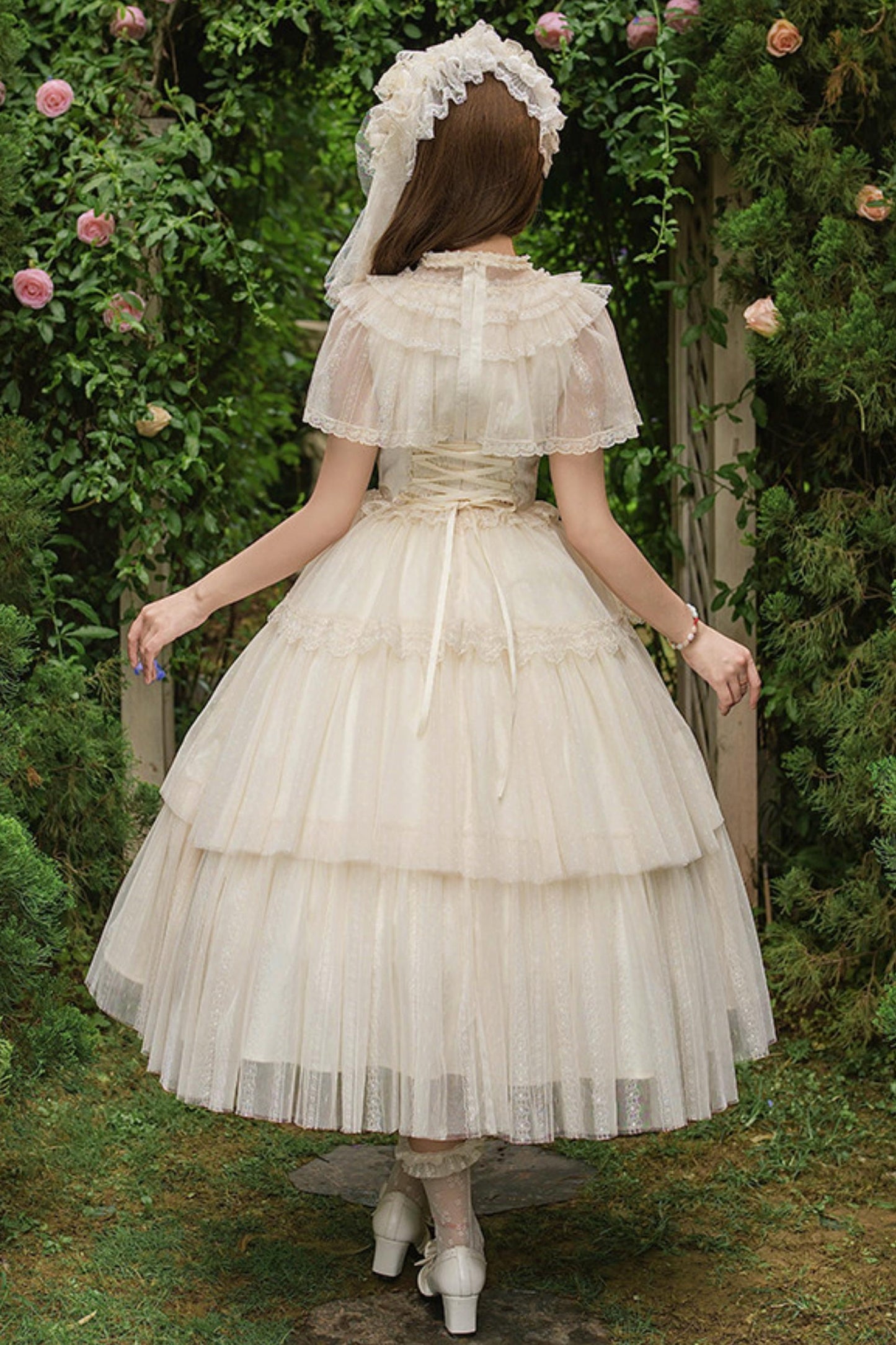 [Pre-Order] White Princess Dress + Accessories