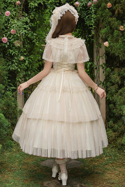 [Pre-Order] White Princess Dress + Accessories