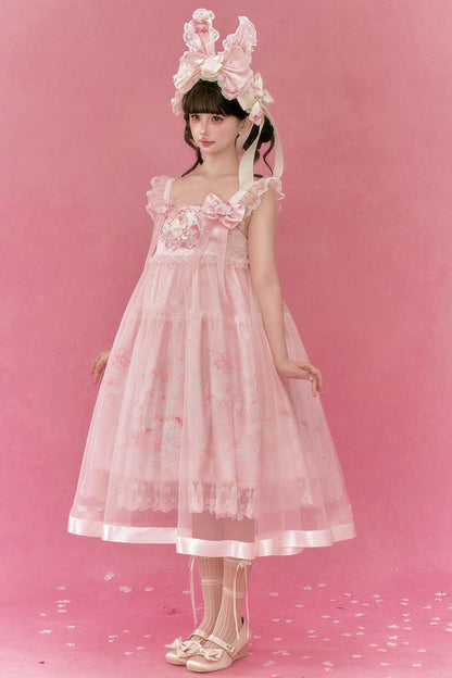 うさぎと桃のチャイナドレス+トップス+アウター+アクセサリー