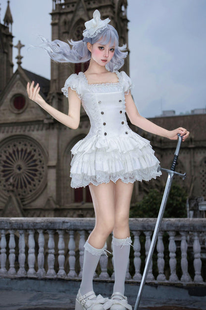 天使と悪魔のナイトドールロリータセット
