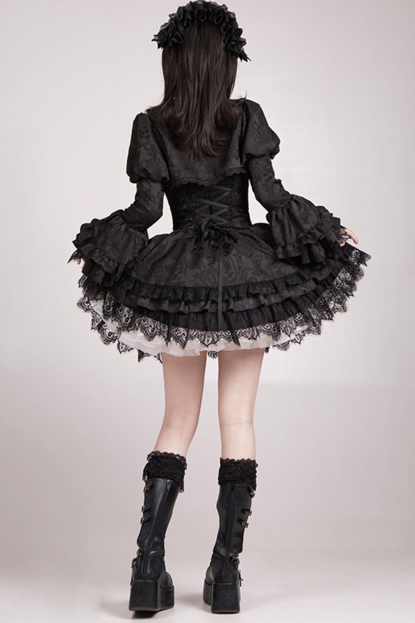 【予約商品】ソーサレスコルセットアンサンブルロリータセットアップ