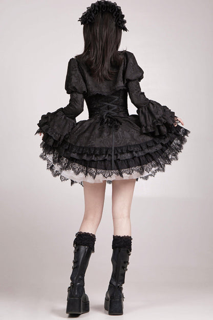 【予約商品】ソーサレスコルセットアンサンブルロリータセットアップ