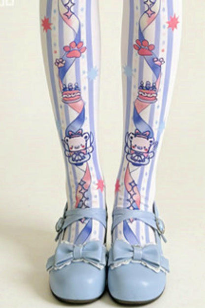 Sweet Cat Lolita Tights