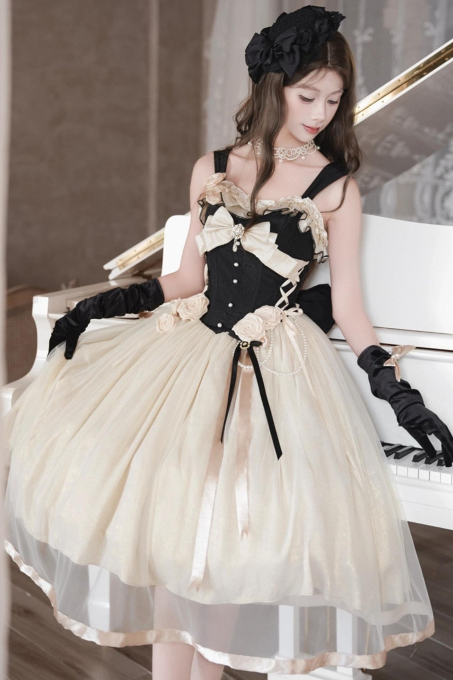 [Pre-order] Elegant French Lolita Dress + Accessories