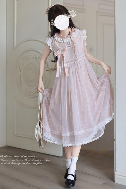 Baby Pink Doll Dress