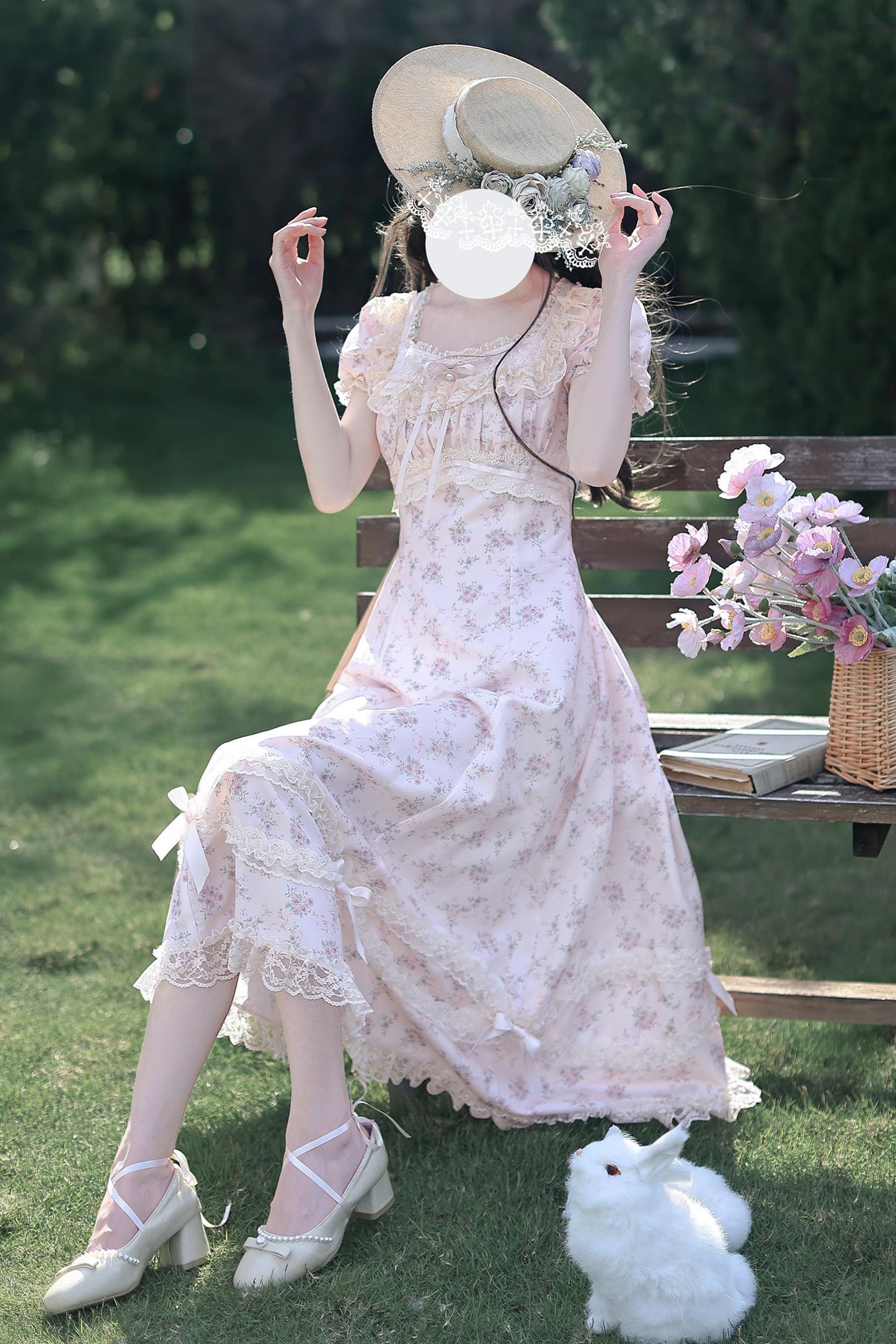 French Floral Princess Dress
