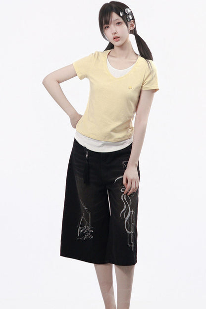 Soft Color Summer Mini T-Shirt