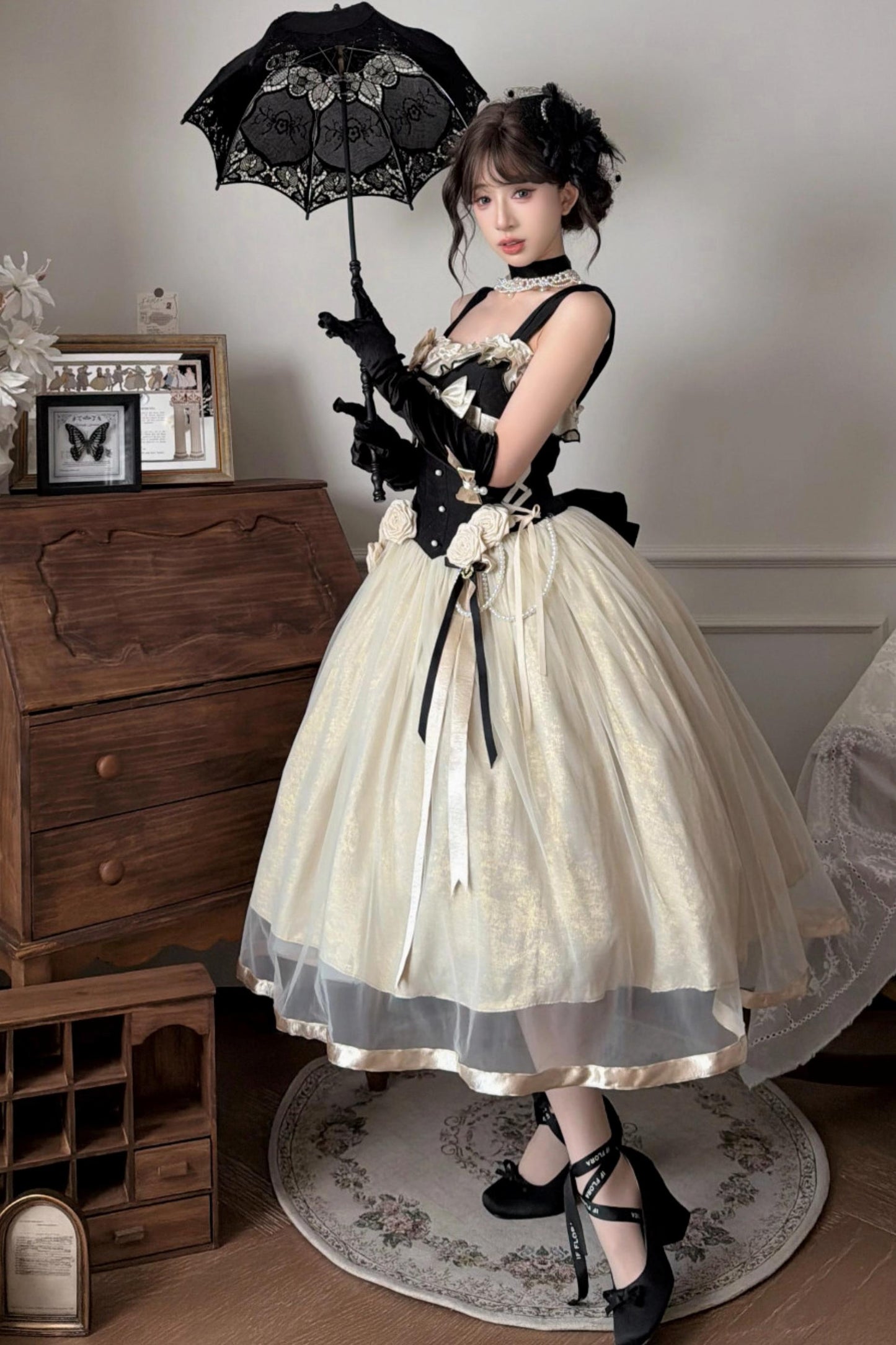[Pre-order] Elegant French Lolita Dress + Accessories