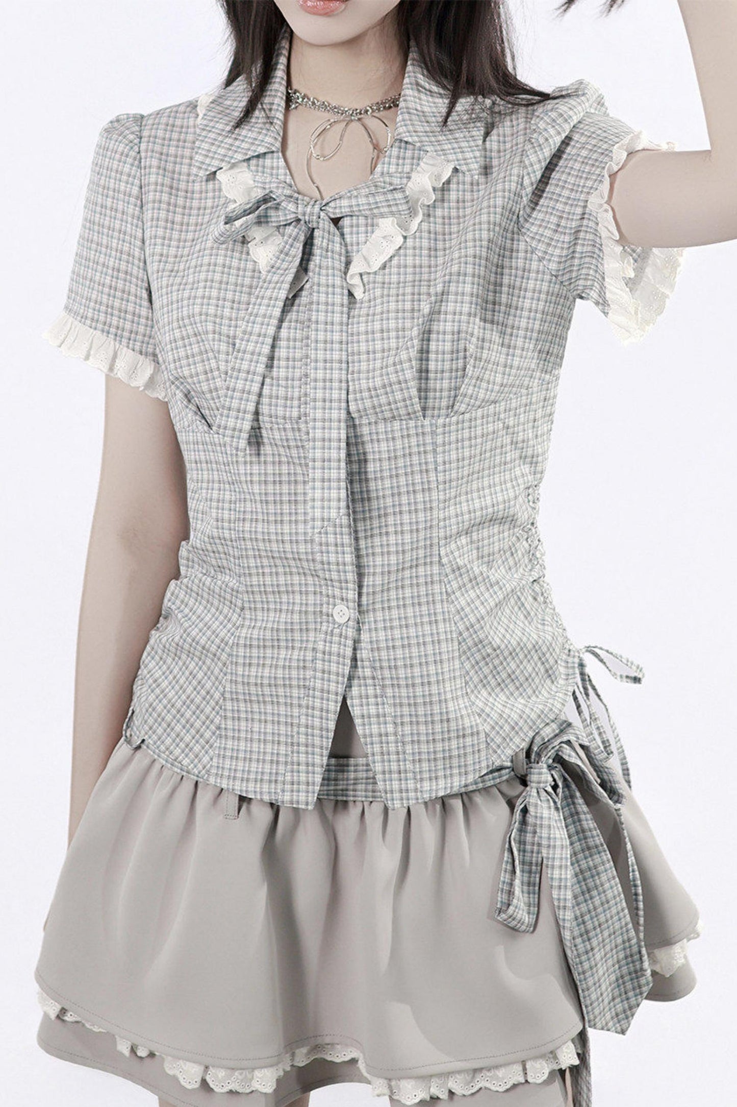Pastellfarbenes Retro-Girly-Set