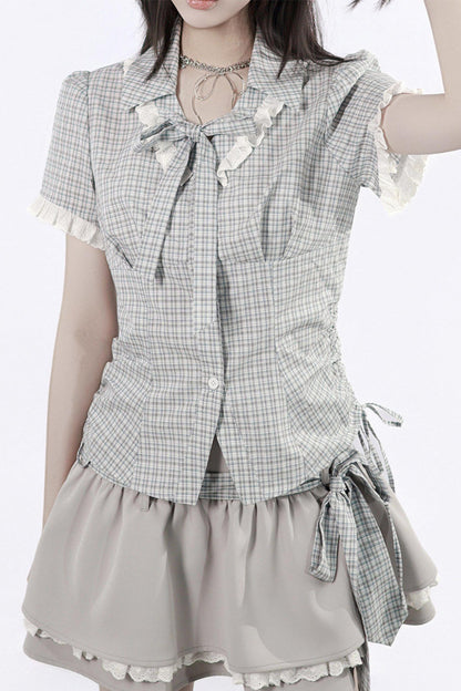 Pastellfarbenes Retro-Girly-Set