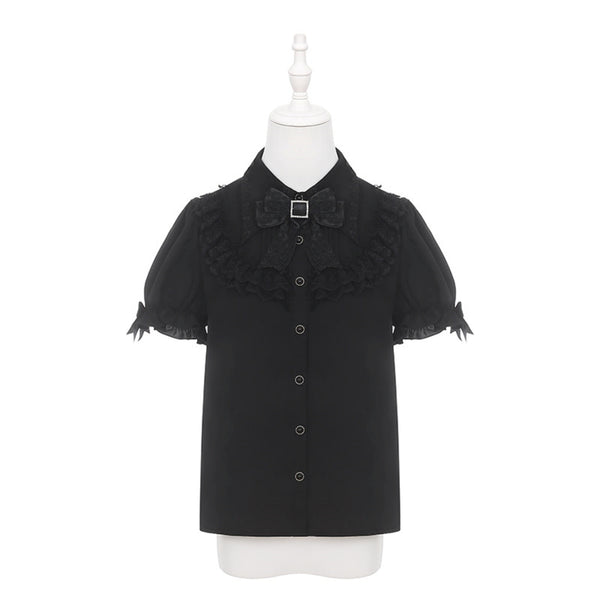 Black Lace Subculture Jirai Kei Set