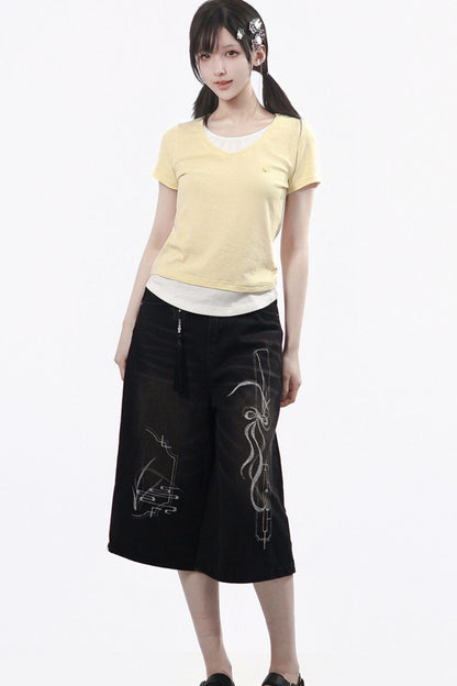 Soft Color Summer Mini T-Shirt
