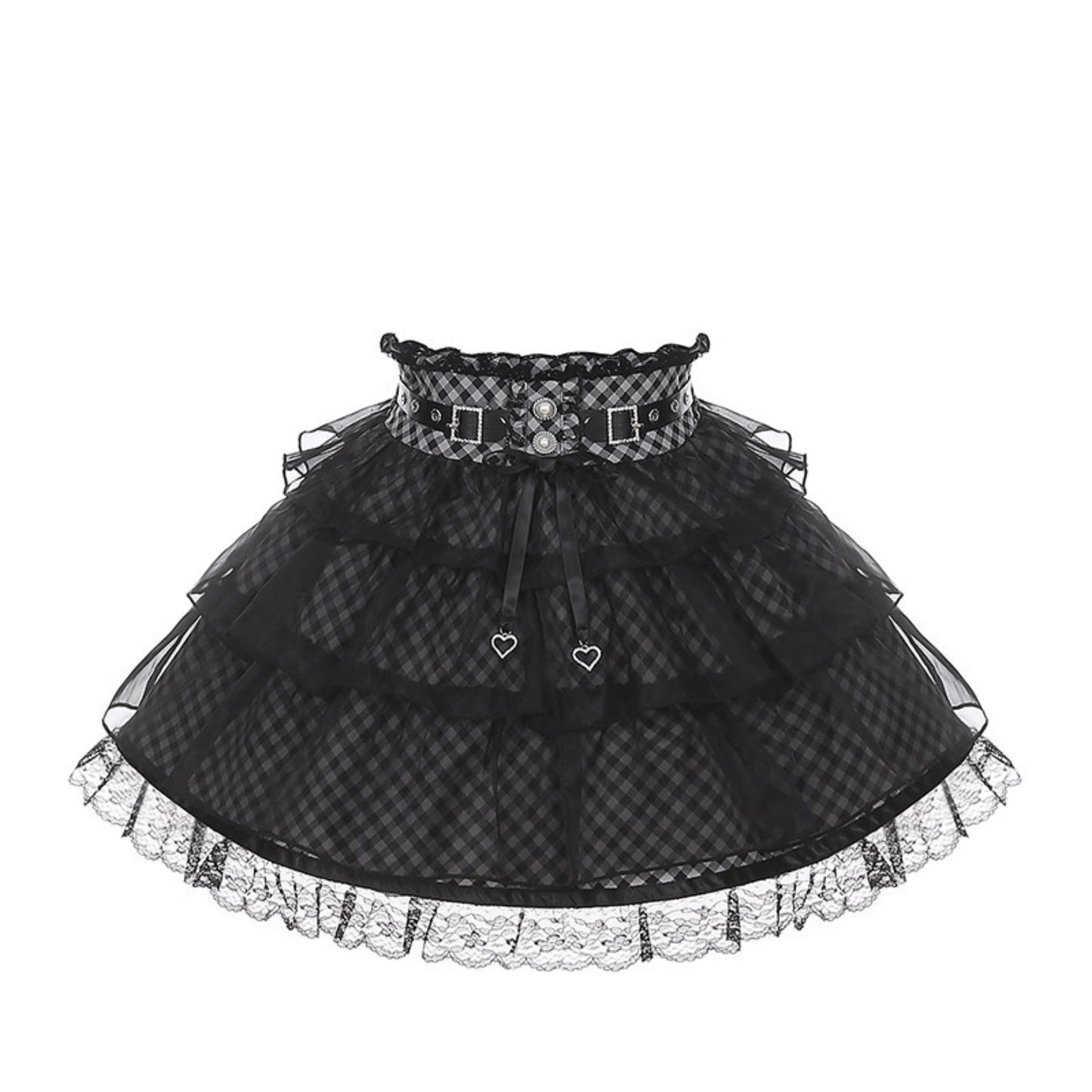 Black Lace Subculture Jirai Kei Set