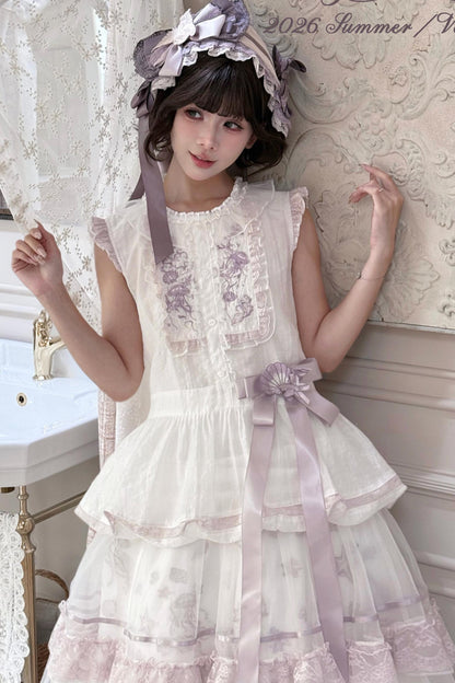 Floating Dream Layered Skirt + Top + Accessories