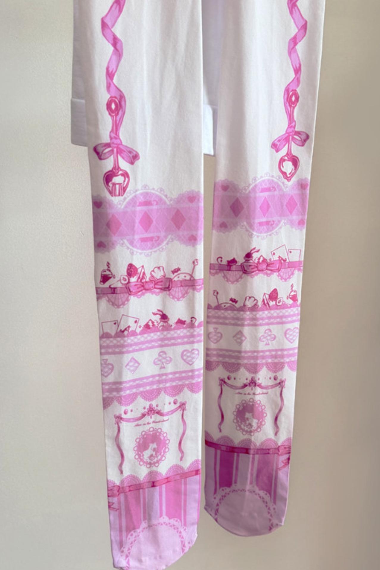 Alice Tea Party Tights