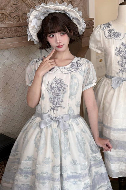 Robe d'été princesse élégante + chapeau