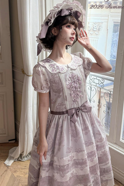 Robe d'été princesse élégante + chapeau