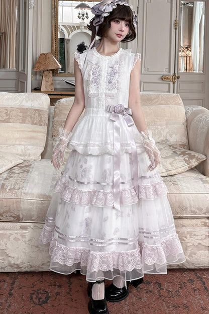 Floating Dream Layered Skirt + Top + Accessories