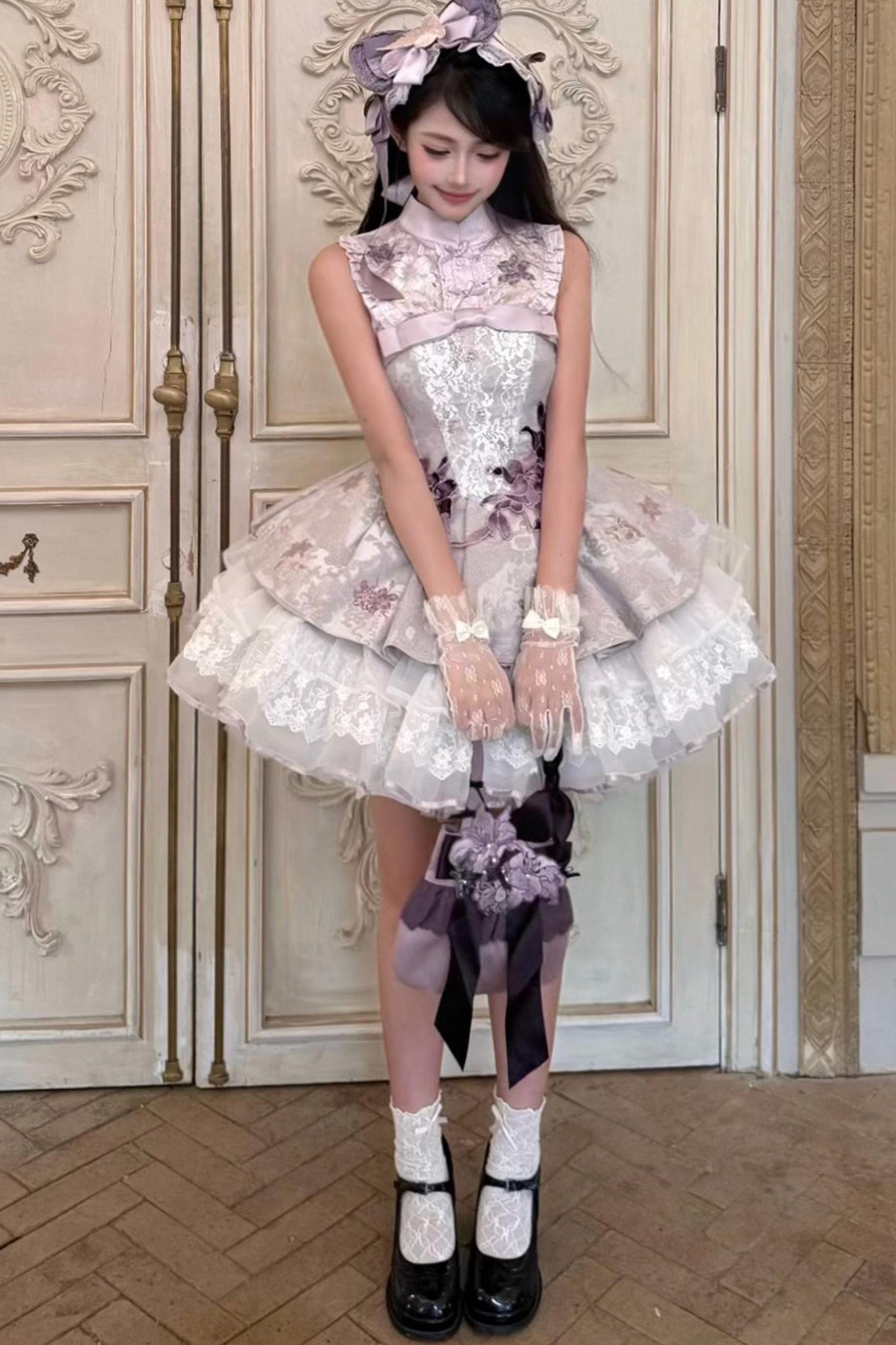 Floating Dream Layered Skirt + Top + Accessories
