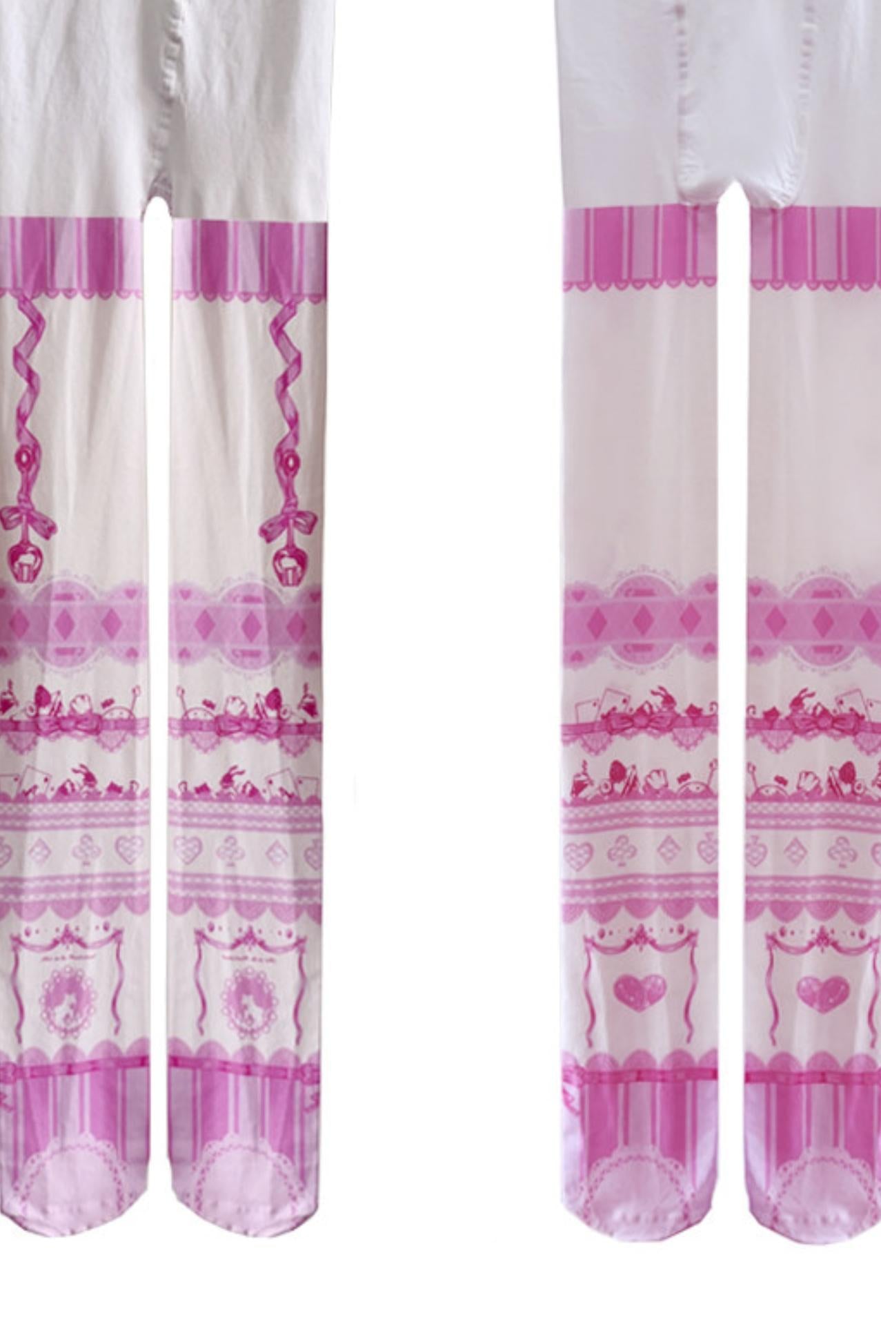 Alice Tea Party Tights