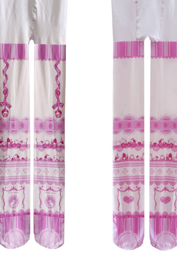 Alice Tea Party Tights