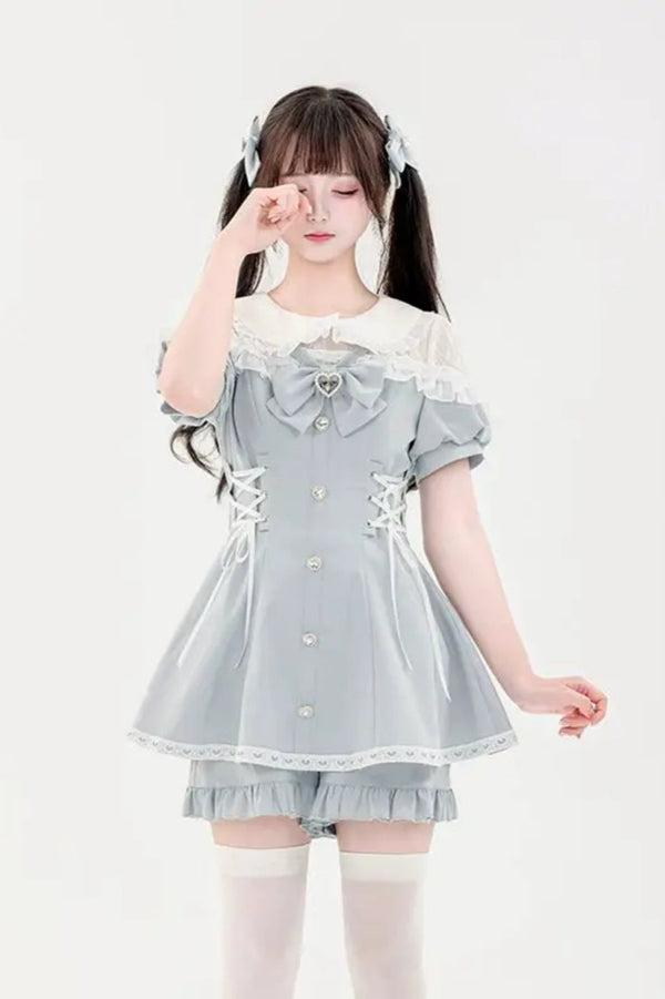 Heartbeat Short Sleeve Set