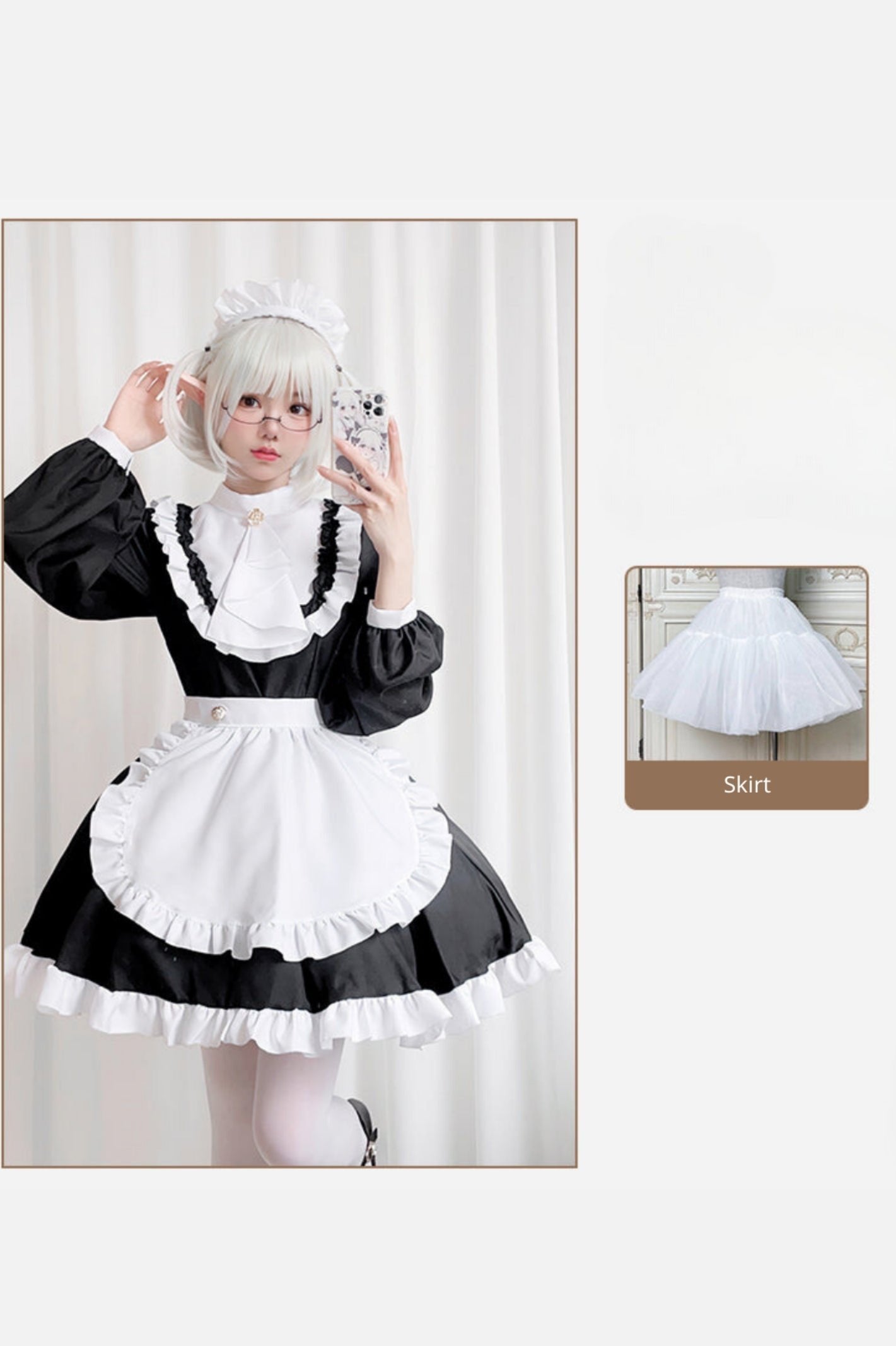 Black Classic Anime Made Dress