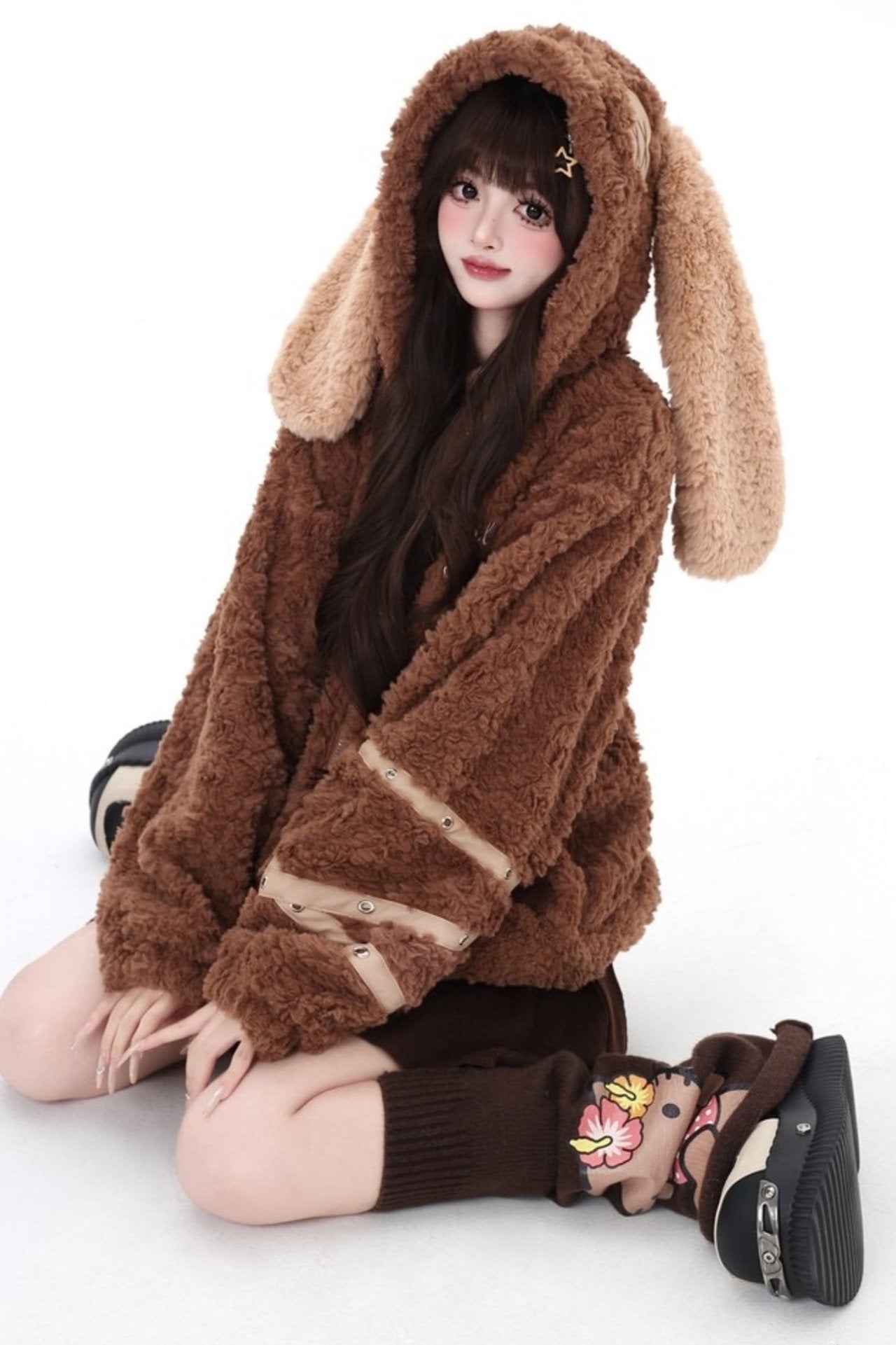 Fluffy Papile Food Jacket