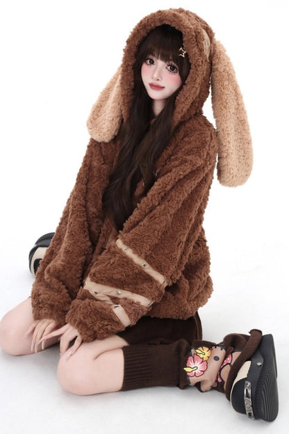 Fluffy Papile Food Jacket