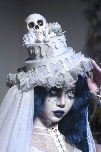 [Reserved product] Zombie Bride Goshix Chart Tai Hat