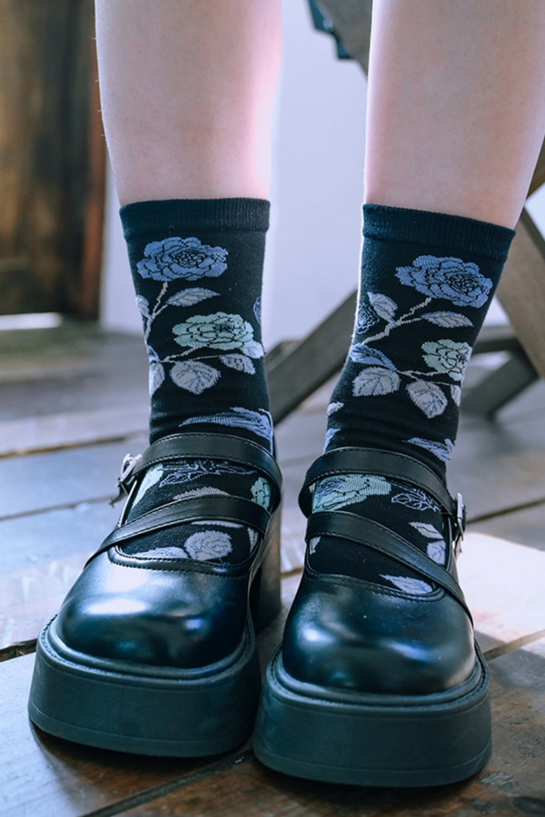 レトロジャカードナショナルスタイルソックス