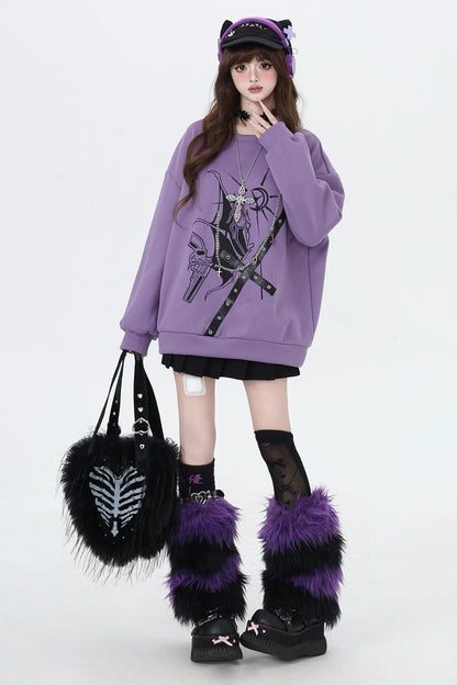 サブカルフリーススウェット