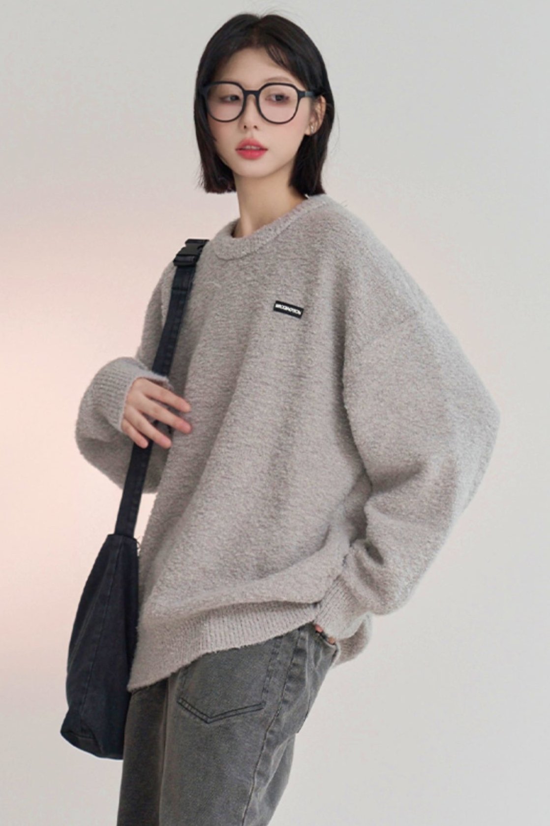 Plash crew neck sweater