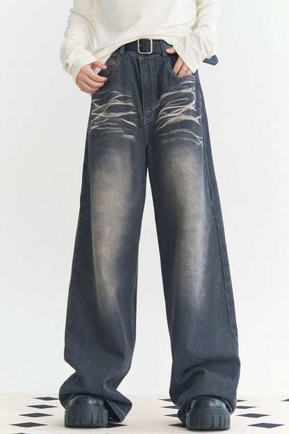 Washed Relax Fit Jeans