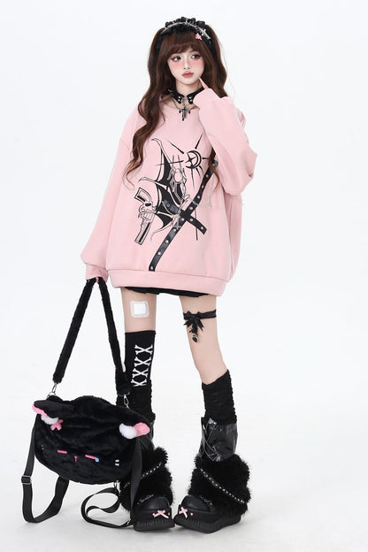 サブカルフリーススウェット