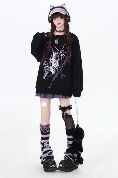 サブカルフリーススウェット